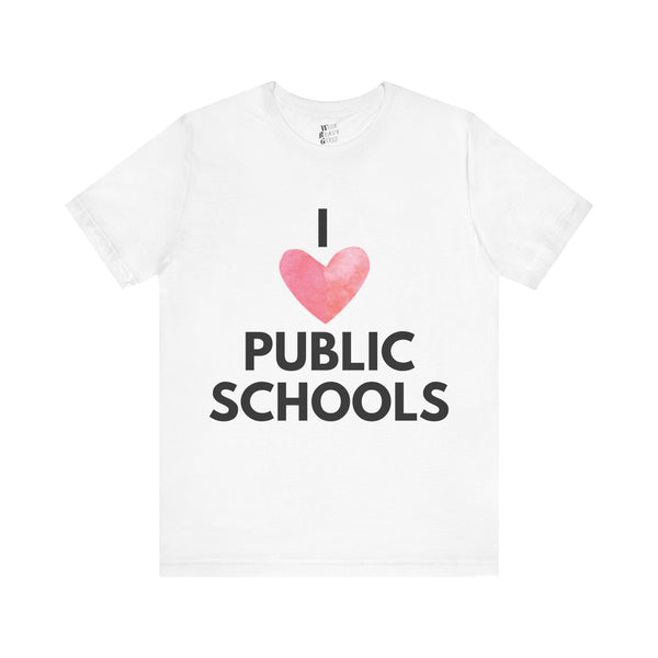 I Heart Public Schools Tee