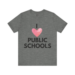 I Heart Public Schools Tee