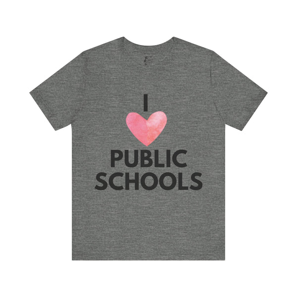 I Heart Public Schools Tee