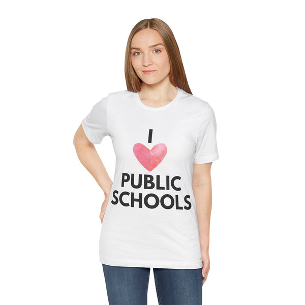 I Heart Public Schools Tee