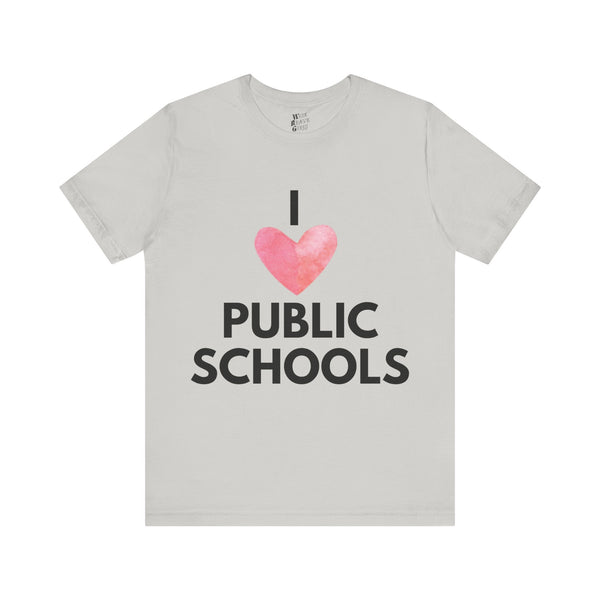 I Heart Public Schools Tee