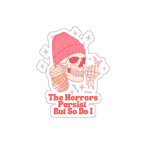 Persistent Horrors Sticker